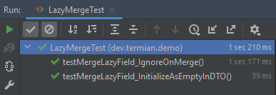 JPA merge results on lazy-fetch field mapped by DTO or deserialized